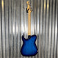 G&L USA Fullerton Deluxe ASAT Special Blueburst Guitar & Bag #7053 Used