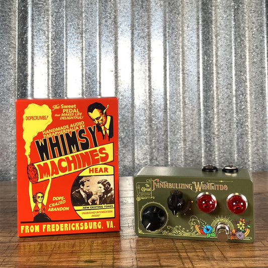 Whimsy Machines The Great Fantabulizing Whatsitdo Pitch Octave Fuzz Guitar Bass Effect Pedal Used