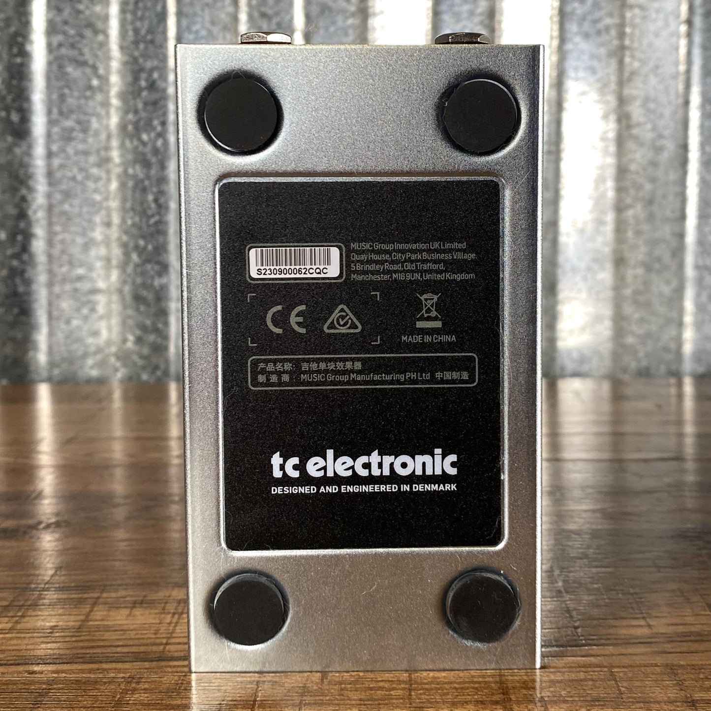 TC Electronic CHOKA Tremolo Guitar Effect Pedal Used