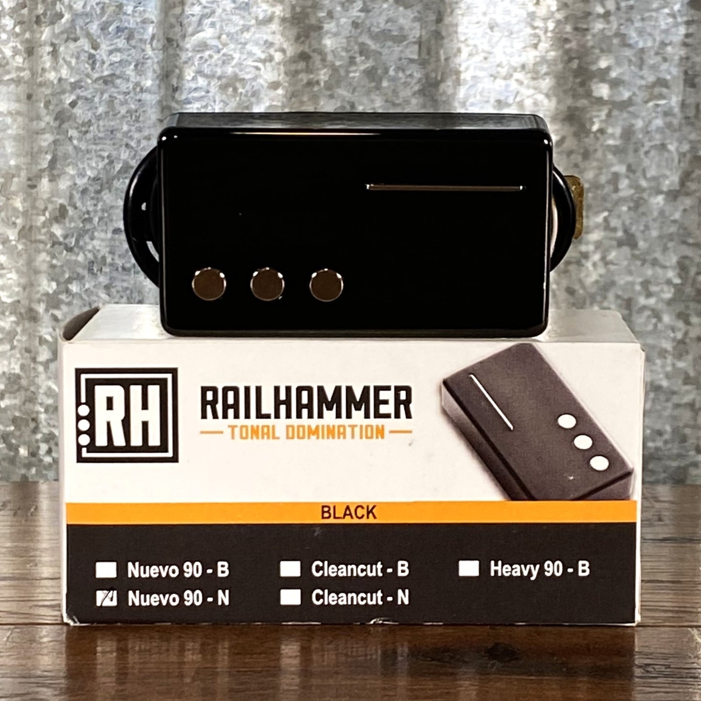 Railhammer Nuevo 90 Neck Black Humcutter Guitar Pickup