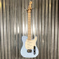 G&L USA Fullerton Deluxe ASAT Z3 Sonic Blue Guitar & Bag #0137