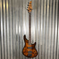 Schecter C-4 Standard Tobacco Burl 4 String Bass #0822