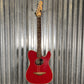 Fender Telecoustic Standard Wine Red Thinline Acoustic Electric Guitar #6250 Used