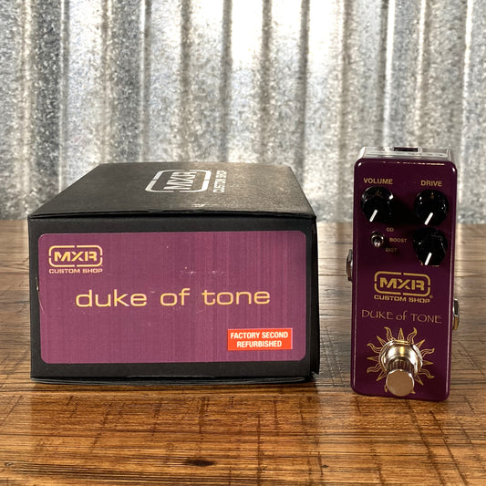 Dunlop MXR CSP039 Duke of Tone Analog Man Boost Overdrive Distortion Guitar Effect Pedal B Stock