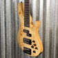 Schecter Reaper 5 String Bass Poplar Burl Top Natural Satin #1783