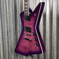 Westcreek Guitars Revenge Explorer Style Transparent Purple #0135 Used