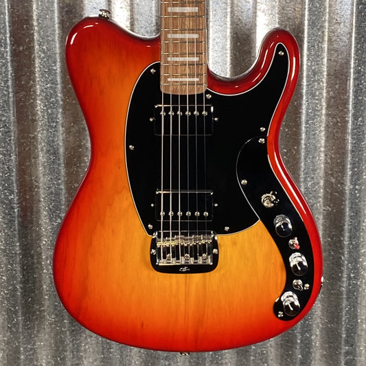 G&L USA CLF Research Espada HH Active Cherryburst Guitar & Bag #5252 Used