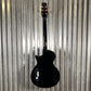 ESP LTD TL-6 Thinline Acoustic Electric Black Guitar LTL6BLK #1100 Used