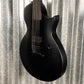 ESP LTD EC Black Metal Eclipse Seymour Duncan Black Satin Guitar LECBKMBLKS #1208 Used