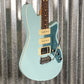 Reverend Six Gun HPP Chronic Blue Guitar & Case #54435