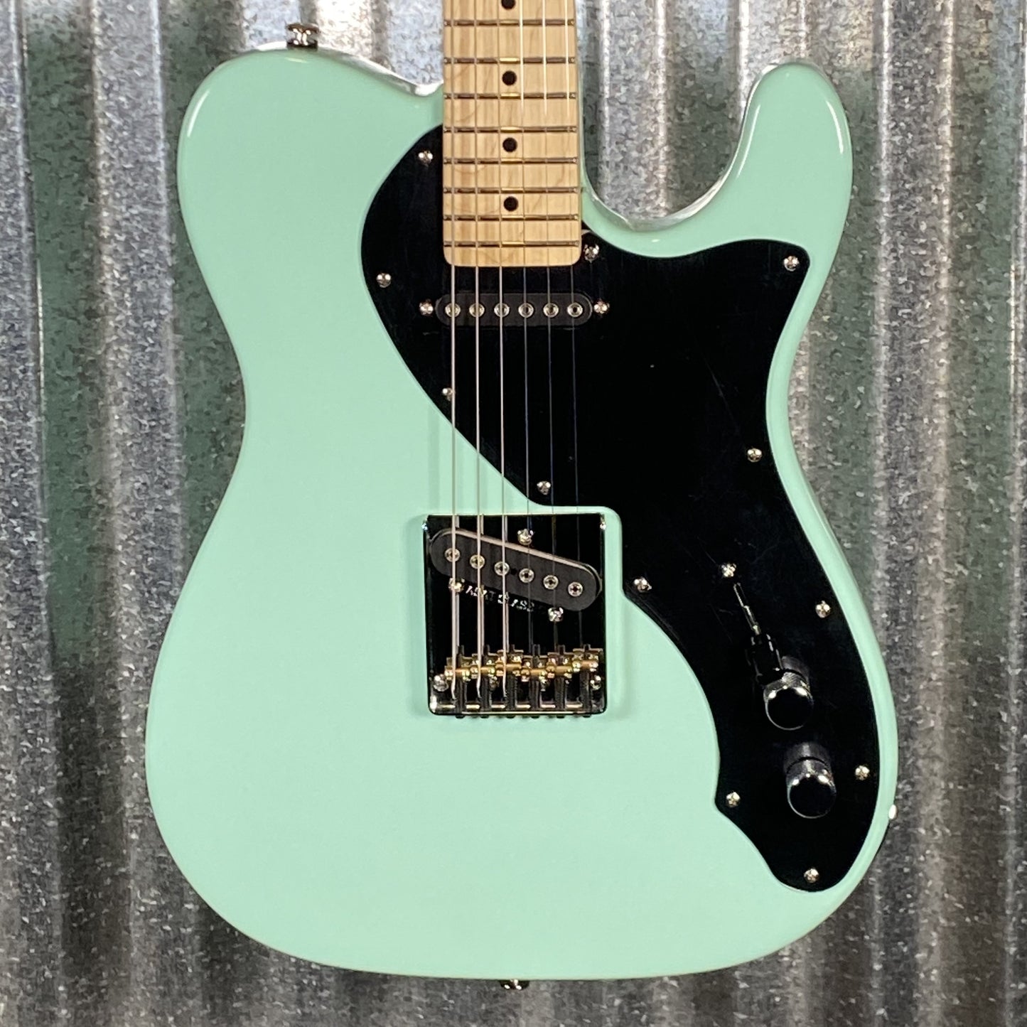 G&L USA ASAT Classic Semi Hollow Limited Edition Surf Green & Bag #8039 Used