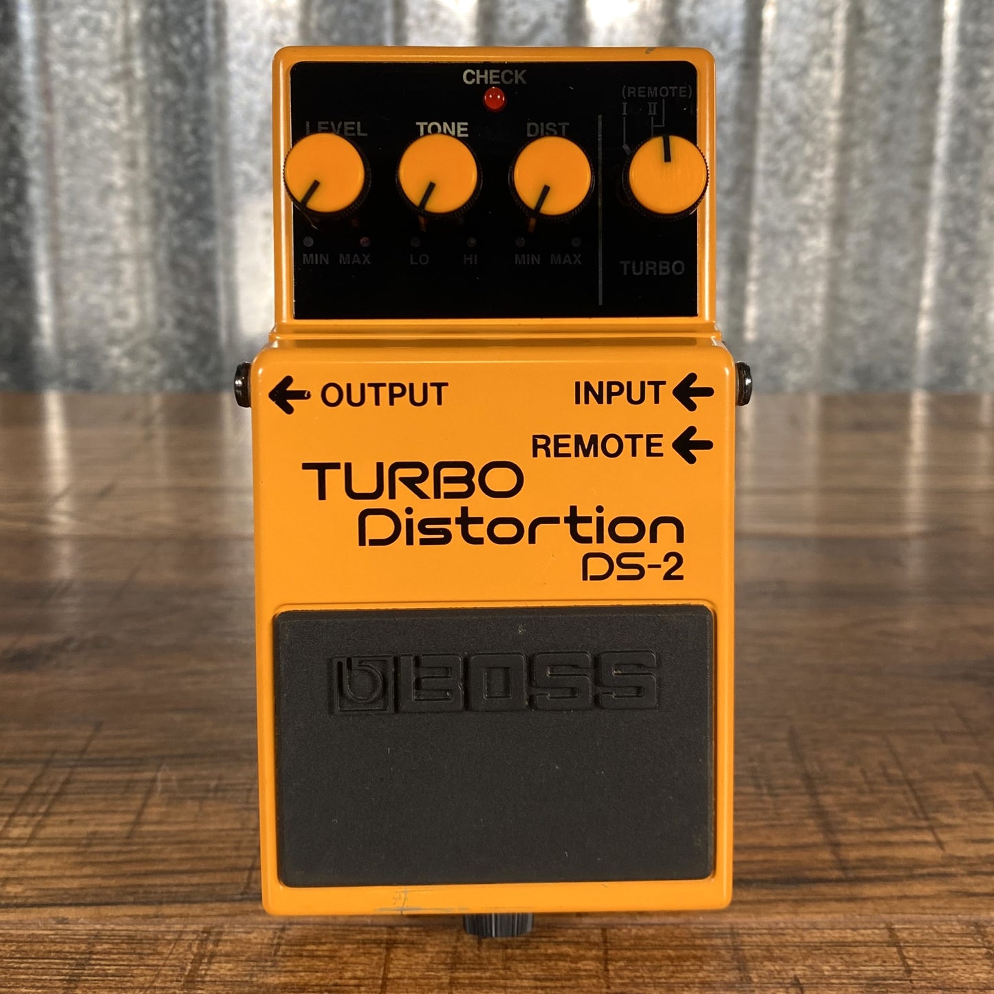 Boss DS-2 Turbo Distortion Guitar Effect Taiwan Pedal Used