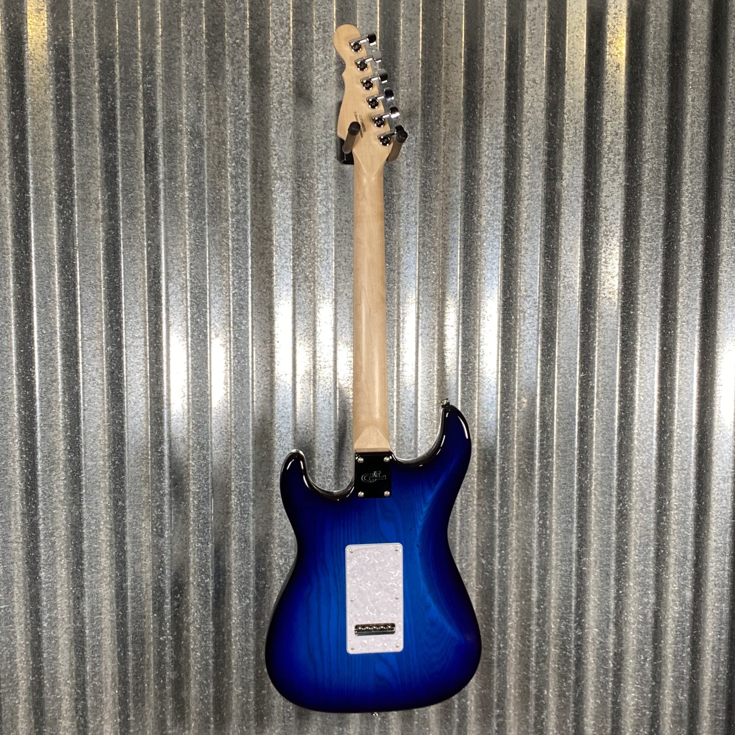 G&L USA Fullerton Deluxe S-500 Blueburst Guitar & Bag S500 #8192