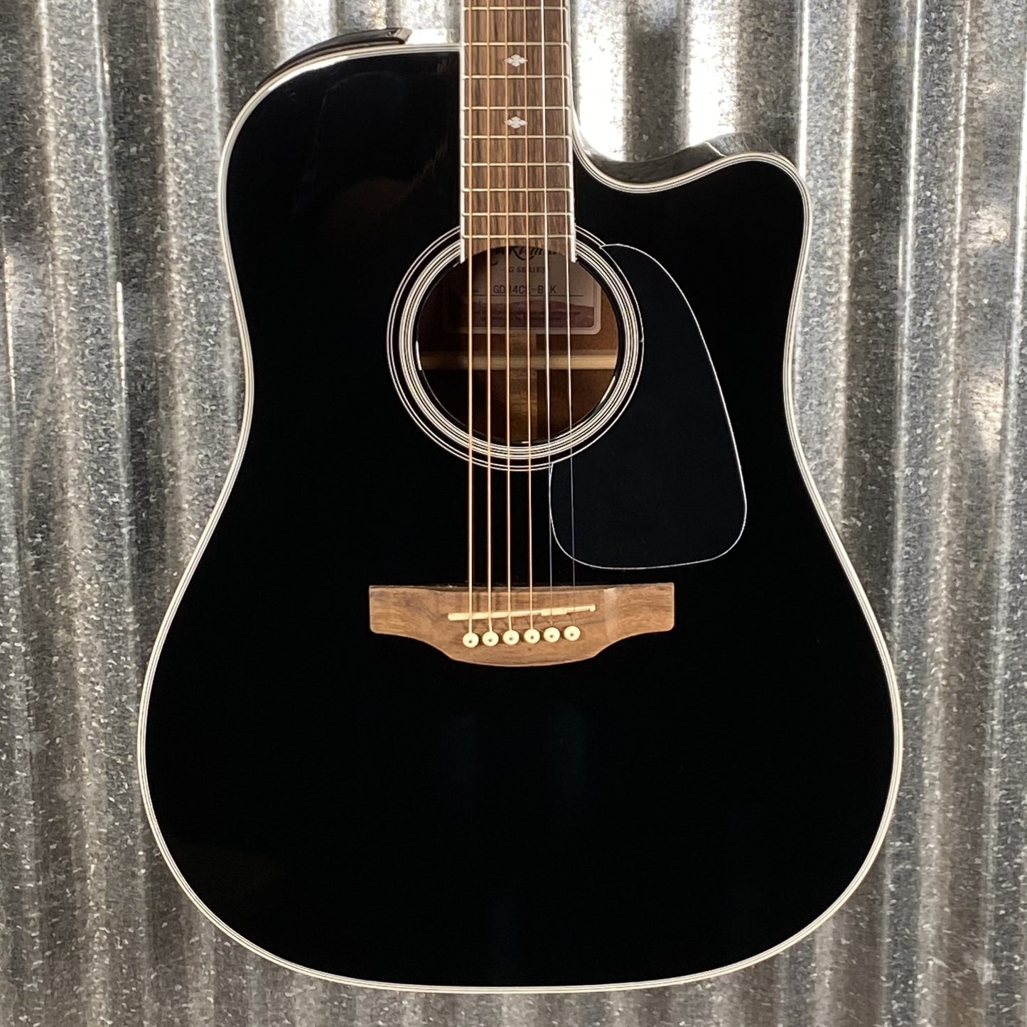 Takamine GC34CE Black Cutaway Acoustic Electric Guitar & Bag #2935