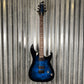 Schecter Omen Elite 6 See Thru Blue Burst Guitar #0817