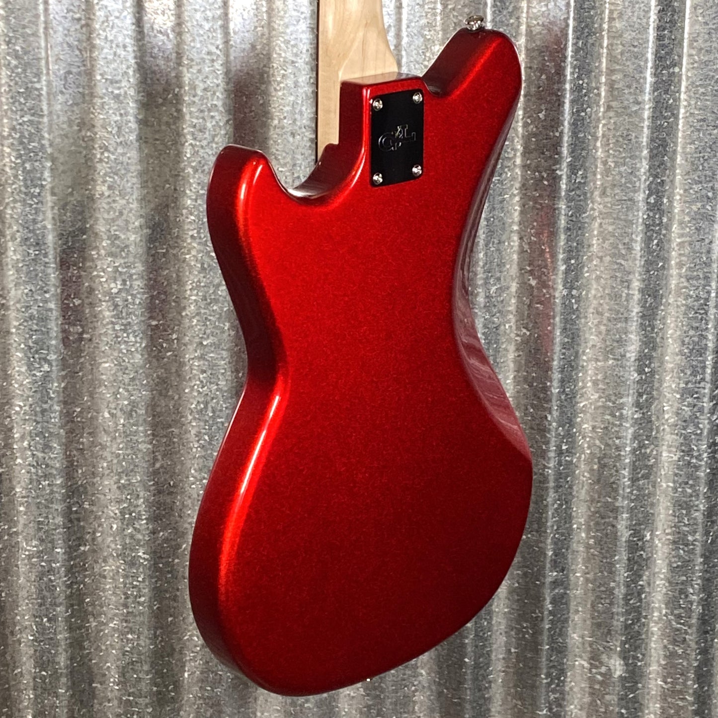 G&L USA Fallout 4 String Short Scale Bass Candy Apple Red & Bag #6026