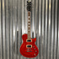 Reverend RoundHouse RA Transparent Wine Red Guitar & Bag #59668