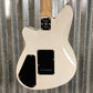 Reverend Descent W Trans White Baritone Guitar & Case #57586