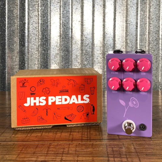 JHS Pedals Violet Lari Basilio Distortion Overdrive Guitar Effect Pedal Purple