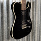 G&L Tribute ASAT Deluxe Trans Black Guitar #2079 Used