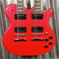 Westcreek Guitars Double Trouble Double Neck 12 & 6 String Red #0051 Used