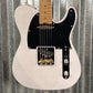 Musi Virgo Classic Telecaster Trans White Guitar #0237 Used