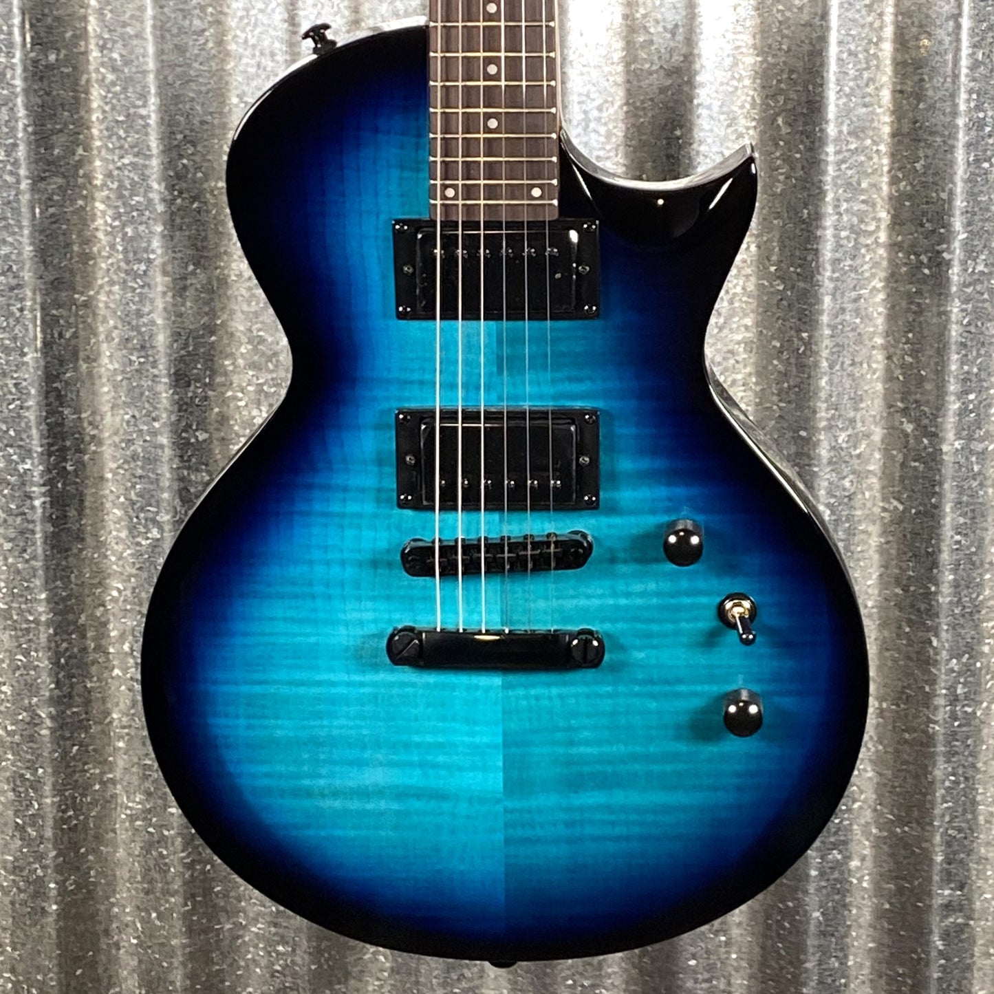 ESP LTD EC-200DX Blue Burst Electric Guitar LEC200DXBLB #0045