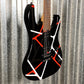 Westcreek Guitars JX-50 HH Strat Style Red White Stripe #0073 Used