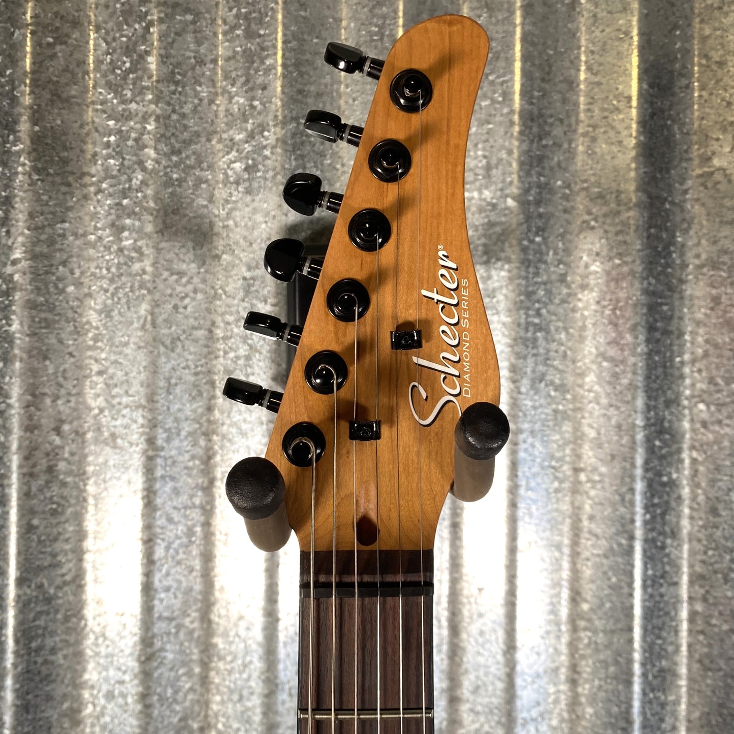 Schecter PT Standard Black Fade Burst Burl Guitar #0444