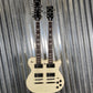 Westcreek Guitars Double Trouble Double Neck 12 & 6 String White #0128 Used