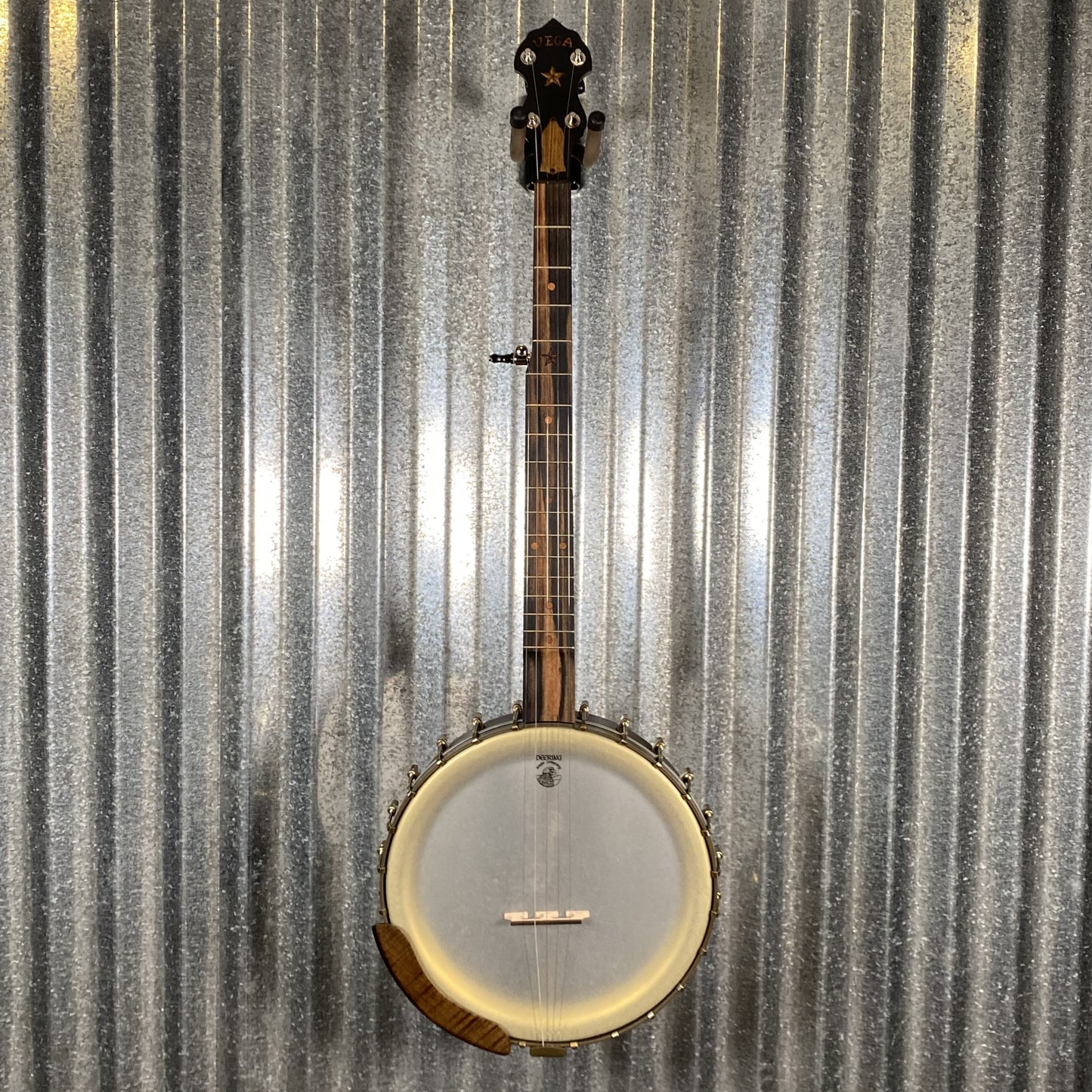 Deering VVS Vega Vintage Star 5 String Banjo & Case #84