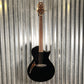 ESP LTD TL-6 Thinline Acoustic Electric Black Guitar LTL6BLK #0681 Used