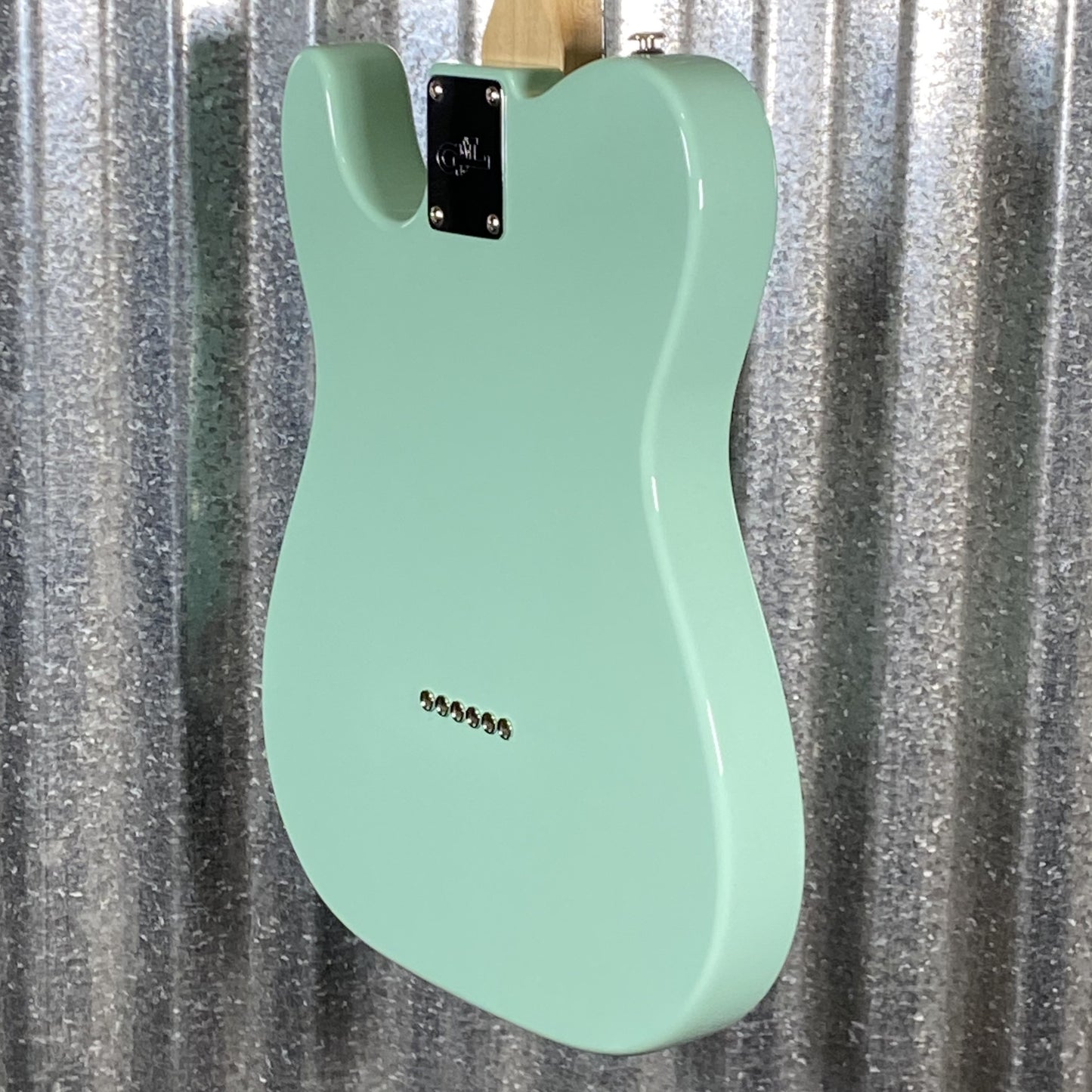 G&L USA ASAT Classic Semi Hollow Limited Edition Surf Green & Bag #7086 Used