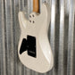 Musi Capricorn Fusion HSS Superstrat Pearl White Guitar #0134 Used