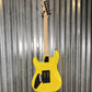 ESP LTD GL-200MT George Lynch Yellow Tiger Stripe Graphic Guitar GL200MT #2659 Used