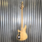 Schecter Reaper 4 String Bass Poplar Burl Top Natural Satin #2113