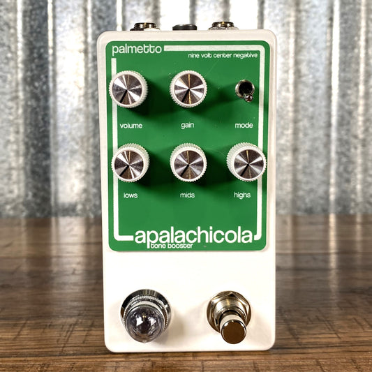 Palmetto Pedals Apalachicola Tone Booster Overdrive Guitar Effect Pedal Used