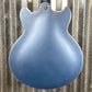 Westcreek 333 Semi Hollow Body 335 Lake Placid Blue Guitar #0764 Used
