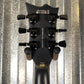 ESP LTD EC-1000FR Floyd Rose Black Satin Guitar LEC1000FRBLKS #0485 Used