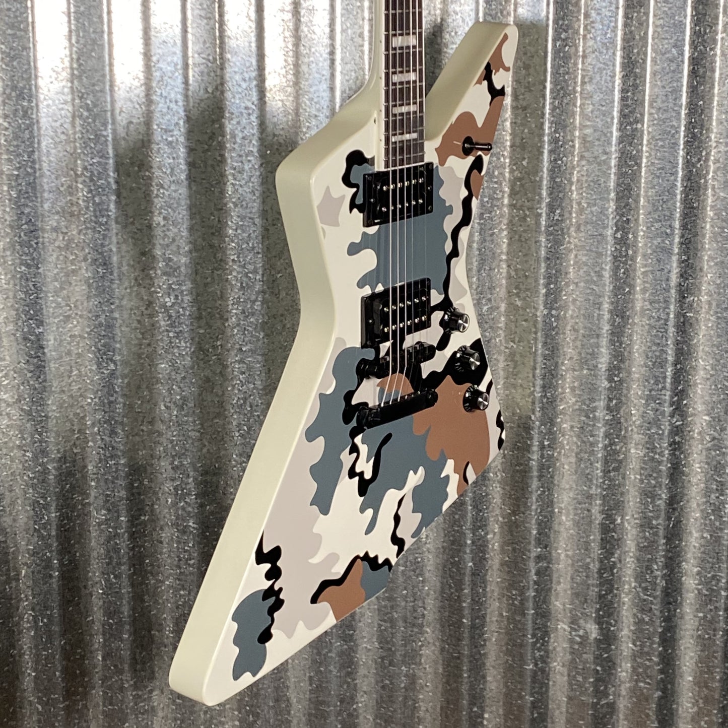 Westcreek Guitars Revenge Explorer Style Camo #0185 Used