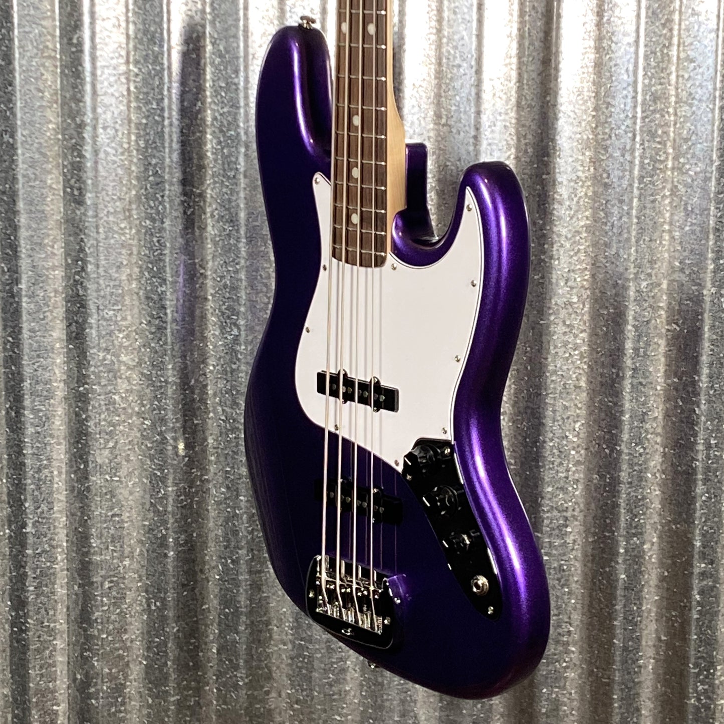 G&L USA JB 4 String Bass Royal Purple Metallic Empress & Bag #9150