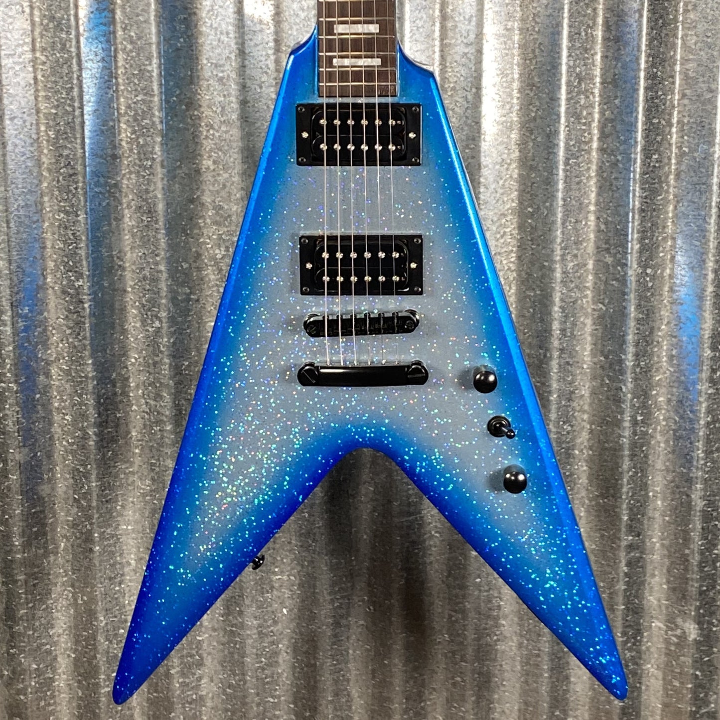 Westcreek Cerberus V Stardust Blue Guitar #0535 Used
