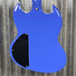 Westcreek Guitars Racer SG Offset Style Blue #0107 Used