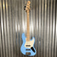 G&L USA Fullerton Deluxe JB5 Himalayan Blue 5 String Bass JB-5 & Bag #6109