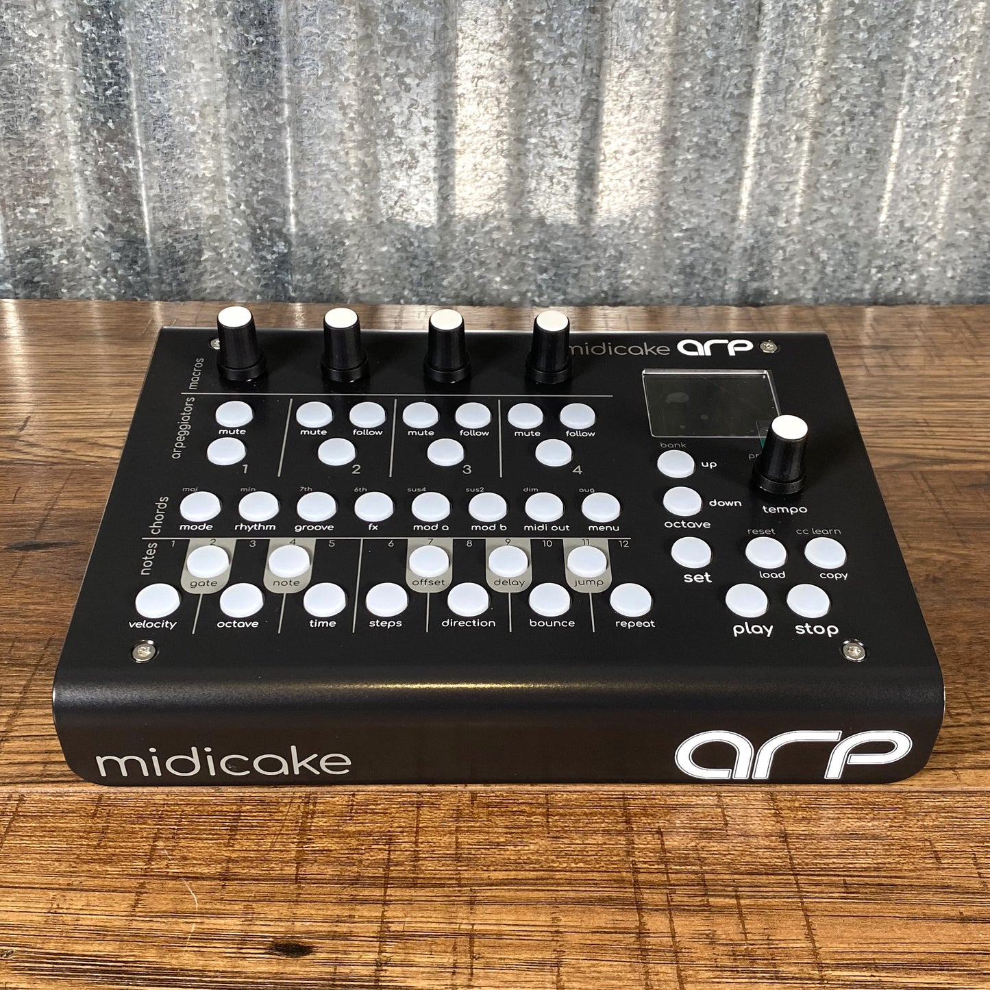Midicake ARP Desktop Sound Generator Sequencer Controller Used