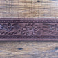 Levy's MS17T03-BRN 2.5" Suede Leather Guitar Bass Strap Brown