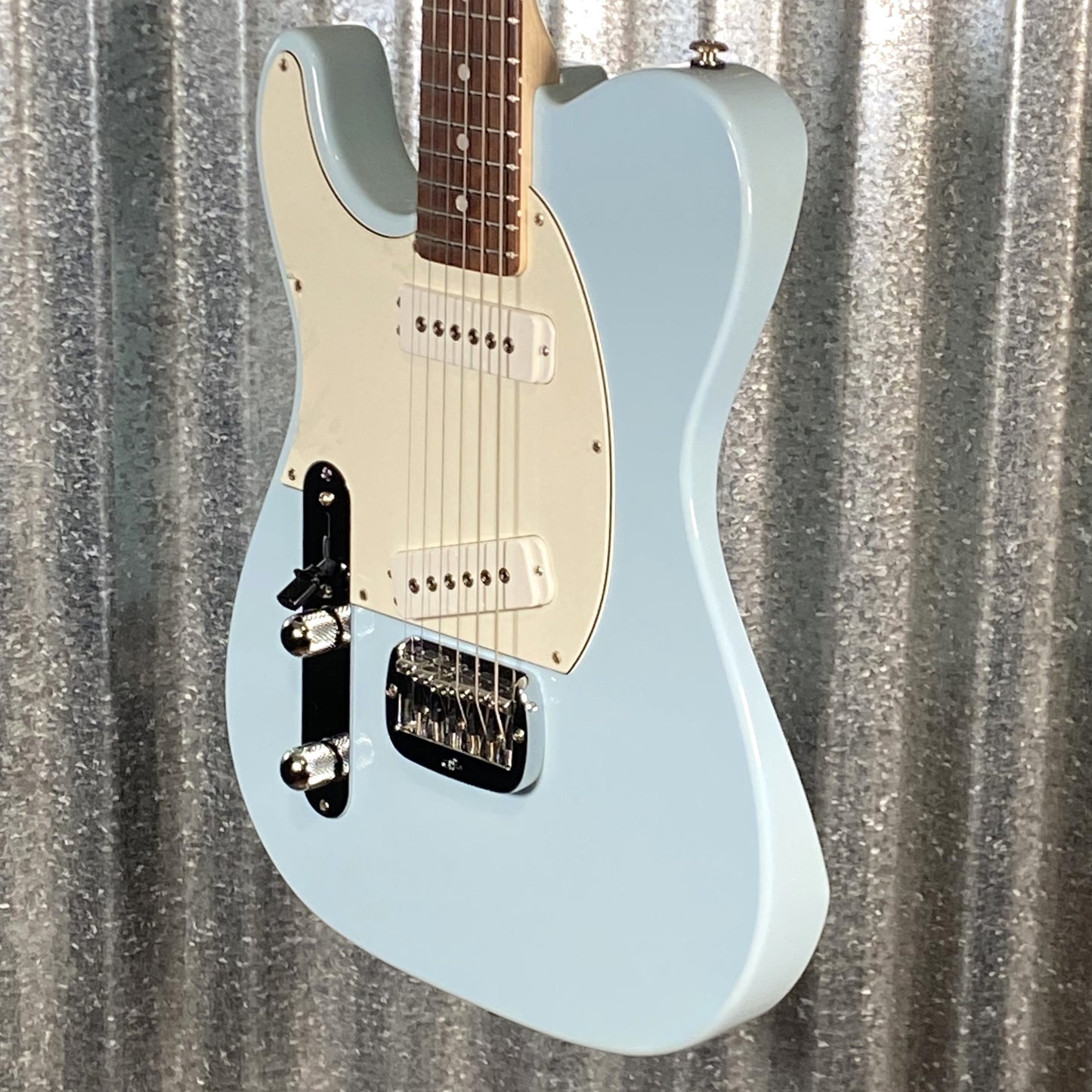 G&L USA ASAT Special Left Hand Sonic Blue Guitar & Bag #6049 Used