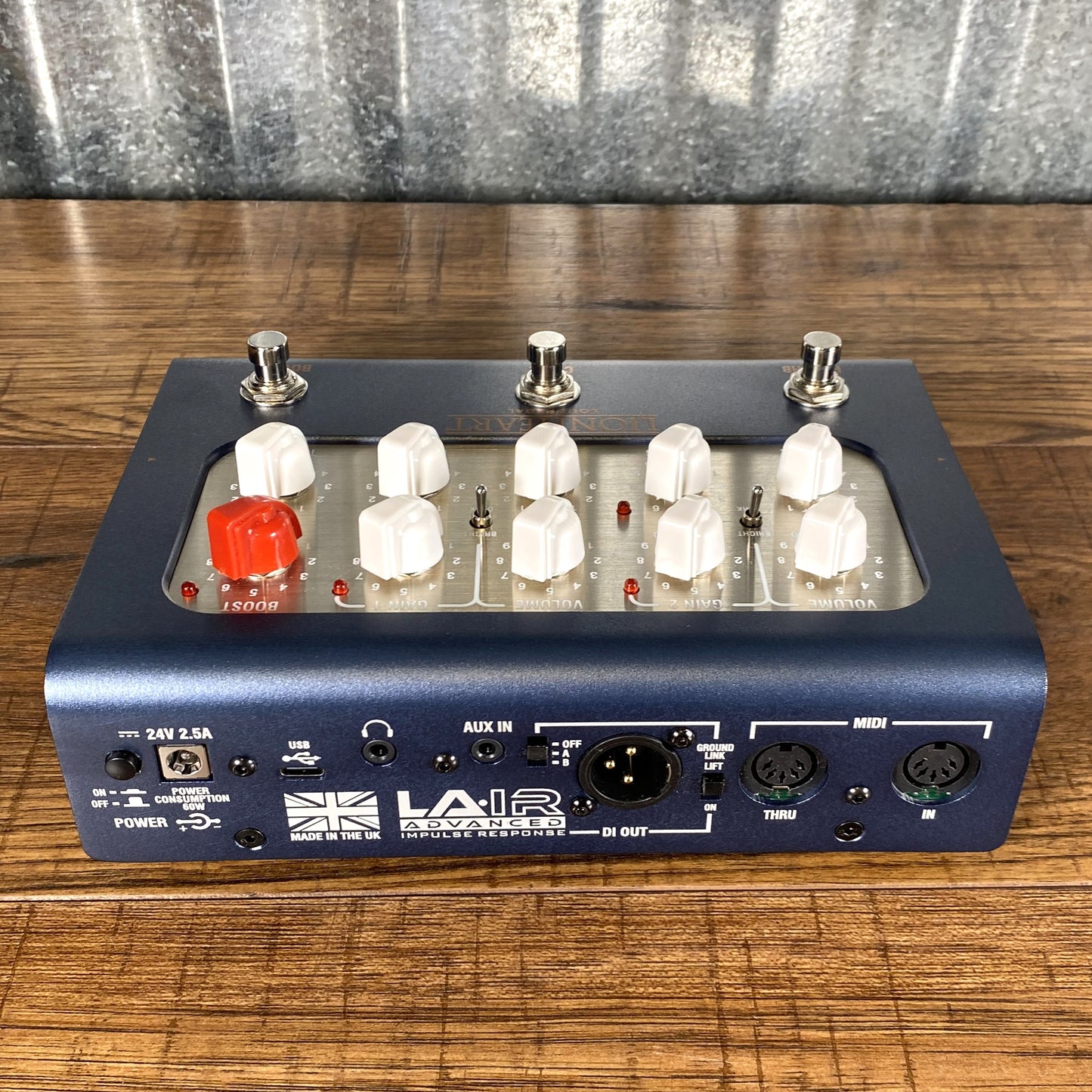 Laney BCC-LOUDPEDAL-LTQ Lionheart Tom Quayle 60 Watt 2 Channel Amplifier Guitar Effect Pedal Demo
