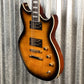 Reverend Sensei RA FM Coffee Burst Flame Guitar #64588 Blem