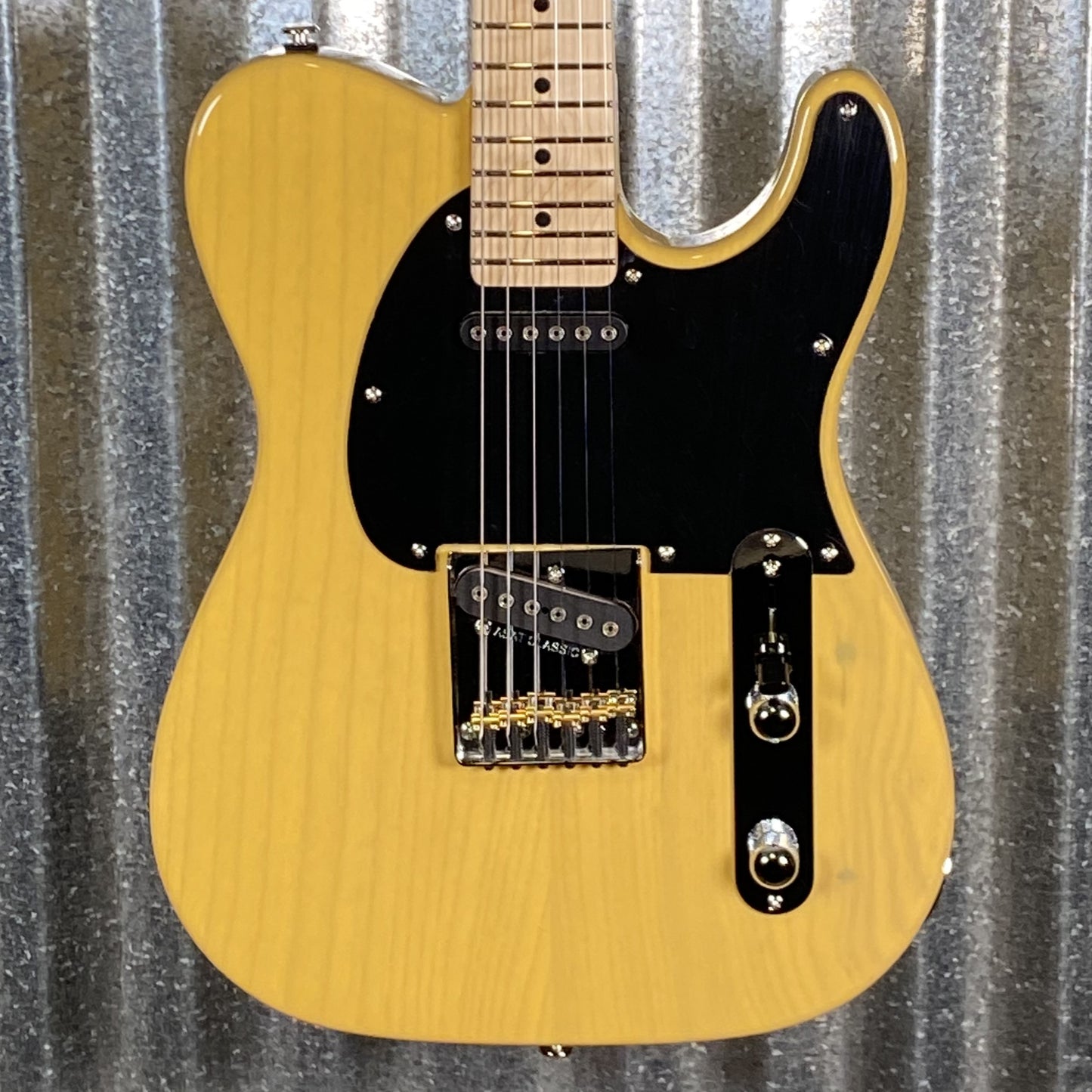 G&L USA Fullerton Deluxe ASAT Classic Butterscotch Blonde Guitar & Bag #2007 Used